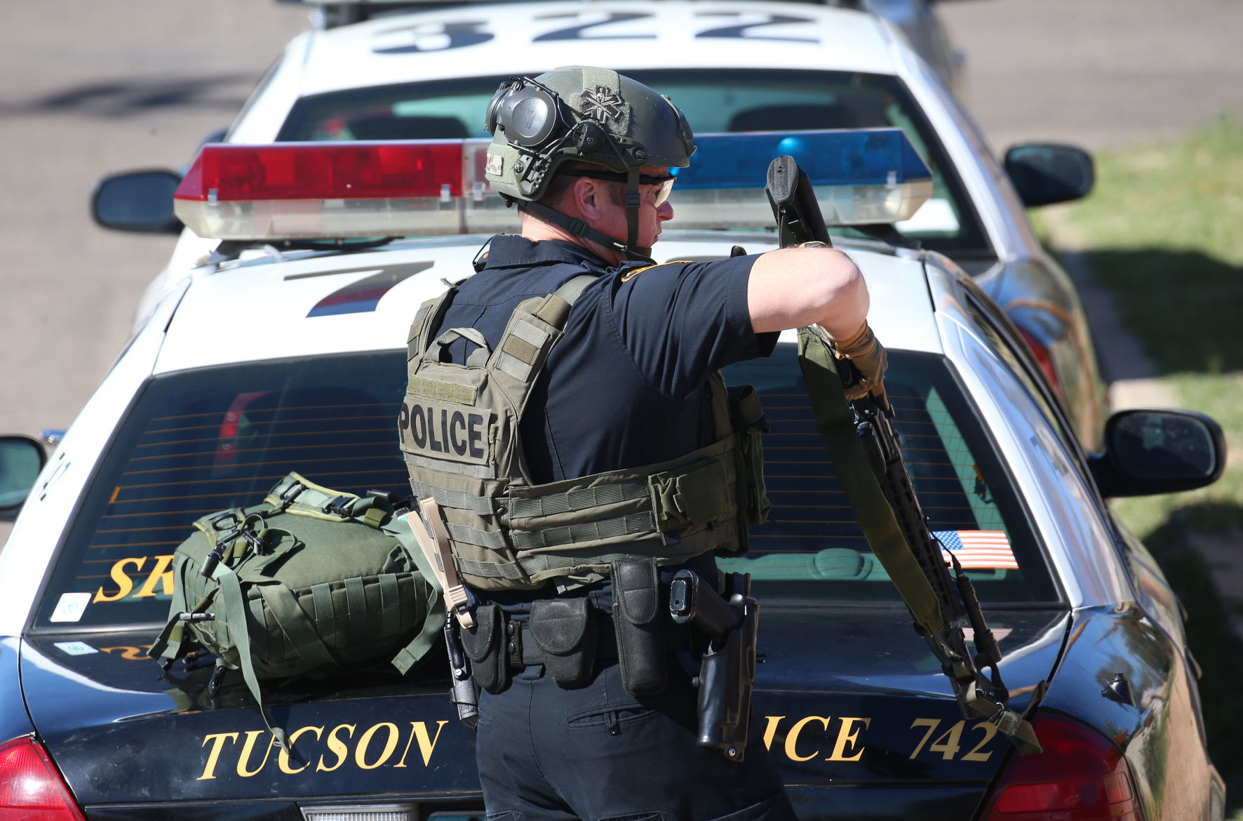 Barricaded person